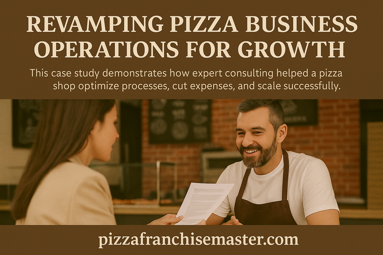PIZZA FRANCHISE MASTER -Revamping Pizza Business Operations for Growth